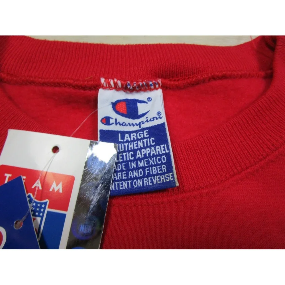 NWT - Vintage‎ 1990's Tampa Bay Buccaneers Crewneck Sweatshirt (L) Champion NFL